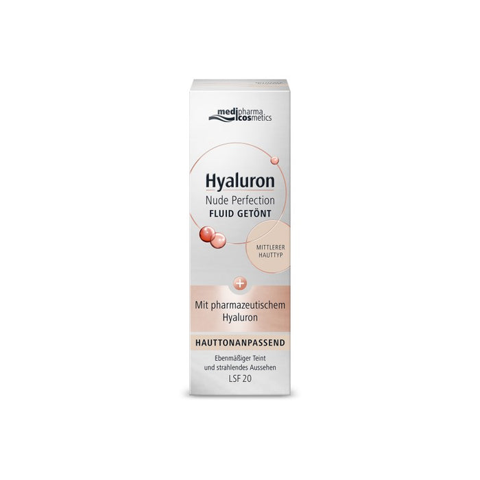 Hyaluron Nude Perfection Fluid getönt mittl HT L20, 50 ml Creme