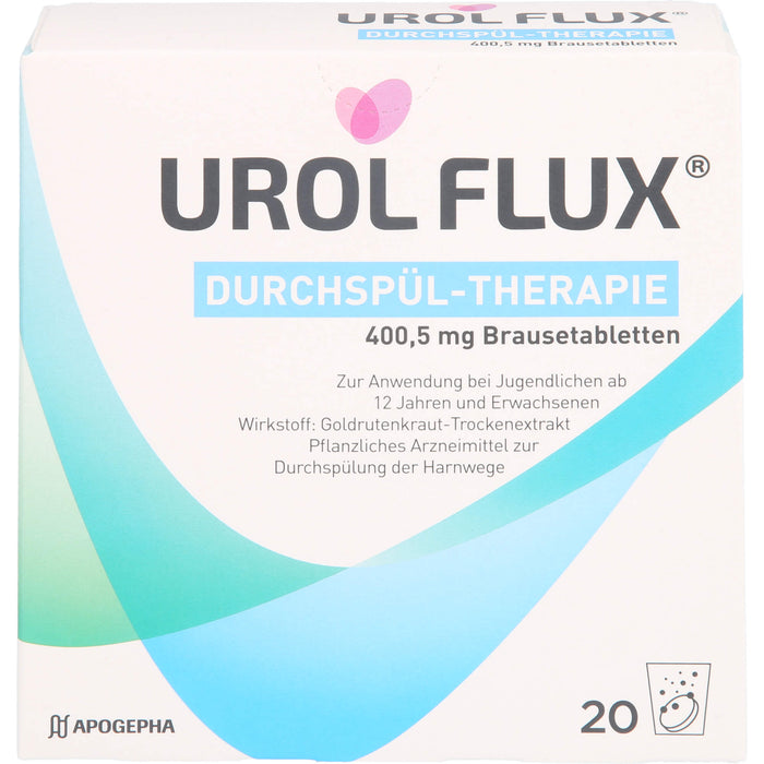 UROL FLUX Durchspül-Therapie Brausetabletten, 20 St. Tabletten