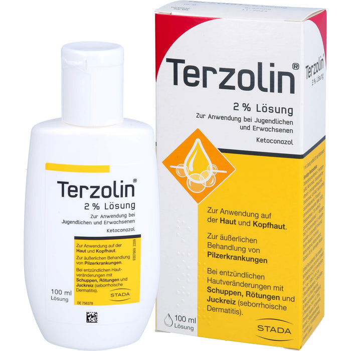 Terzolin 2% Lösung zur äußerlichen Behandlung von Pilzerkrankungen, 100 ml Lösung