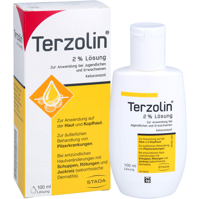 Terzolin 2% Lösung zur äußerlichen Behandlung von Pilzerkrankungen, 100 ml Lösung