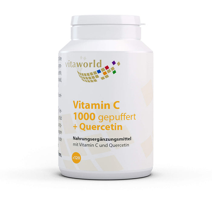 Vitamin C 1000 gepuffert + Quercetin, 120 St TAB