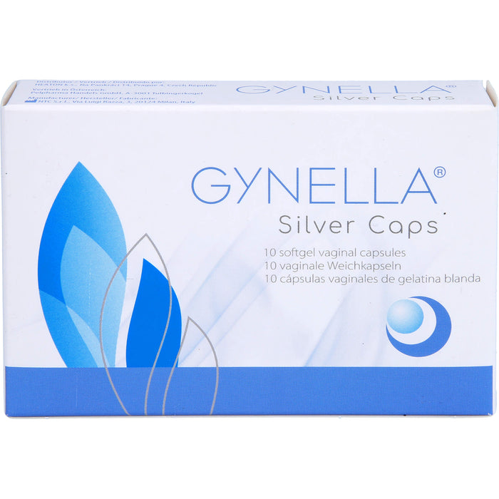 GYNELLA Silver Caps, 10 St. Kapseln