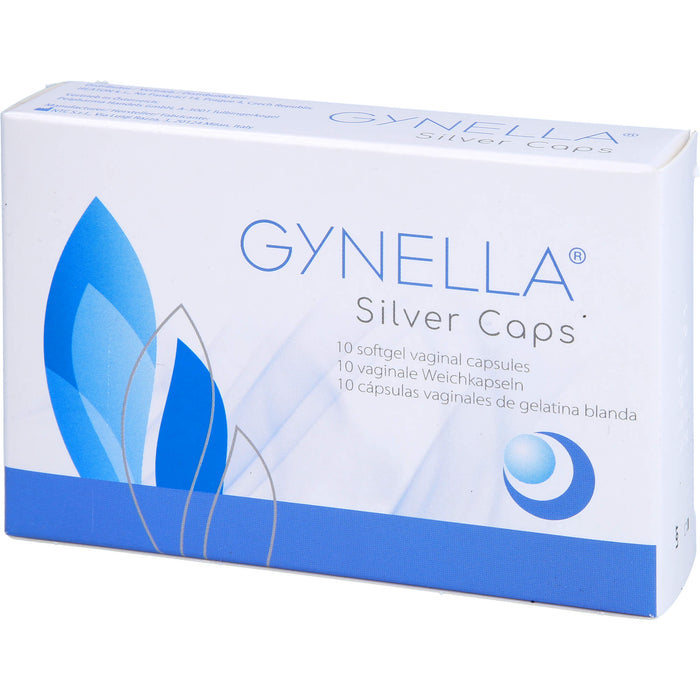 GYNELLA Silver Caps, 10 St. Kapseln
