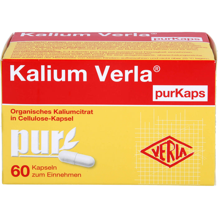 Kalium Verla purKaps Kapseln, 60 St. Kapseln