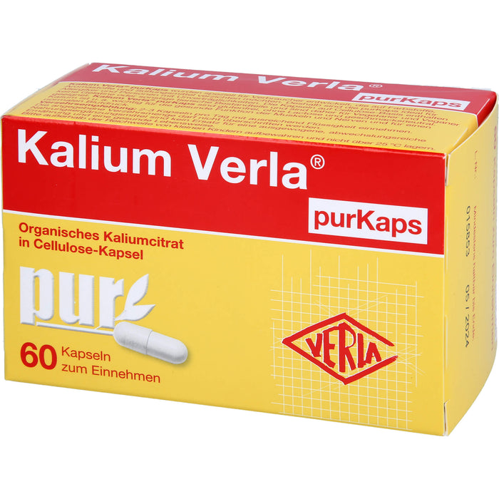 Kalium Verla purKaps Kapseln, 60 St. Kapseln