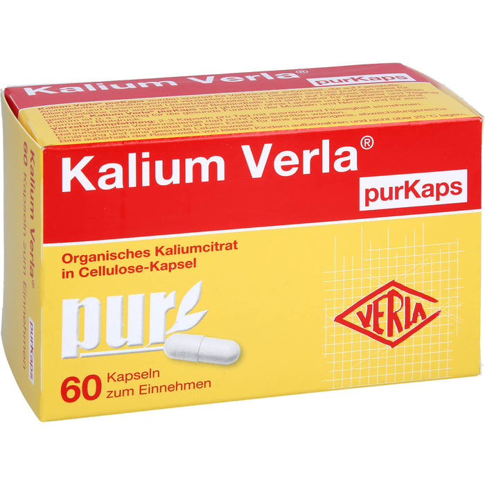 Kalium Verla purKaps Kapseln, 60 St. Kapseln