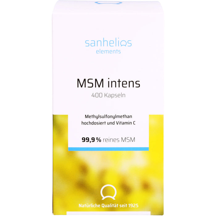 sanhelios MSM Kapseln intens 1600mg, 400 St KAP