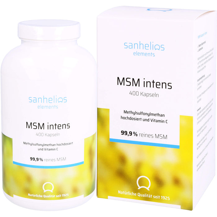 sanhelios MSM Kapseln intens 1600mg, 400 St KAP