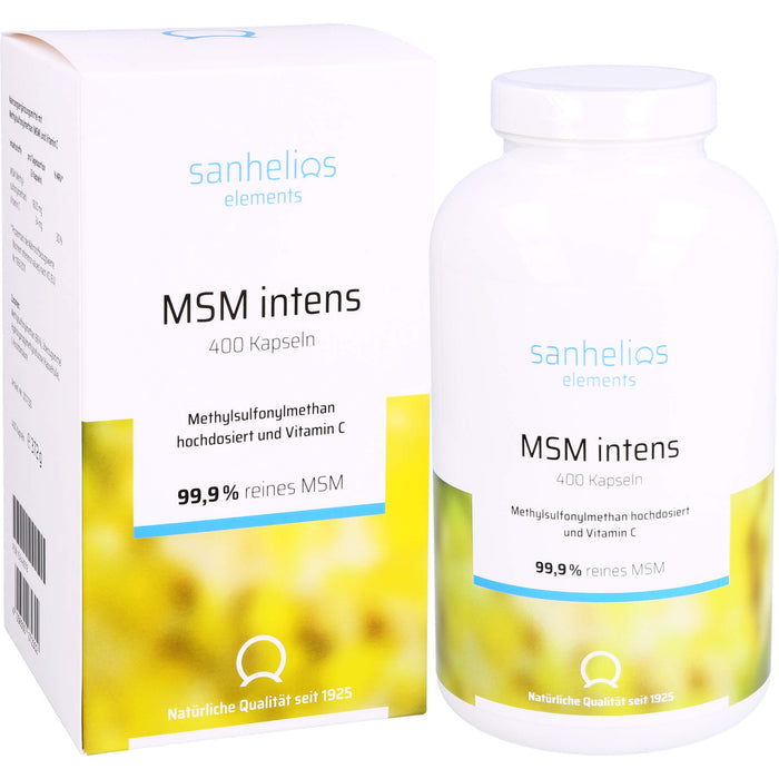 sanhelios MSM Kapseln intens 1600mg, 400 St KAP