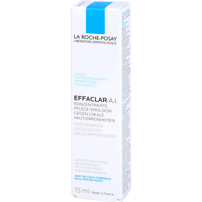 LA ROCHE-POSAY Effaclar A.I. Pflege-Emulsion gegen lokale Hautunreinheiten, 15 ml Creme