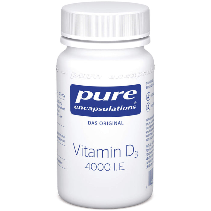 pure encapsulations Vitamin D3 4000 I.E. Kapseln, 60 St. Kapseln