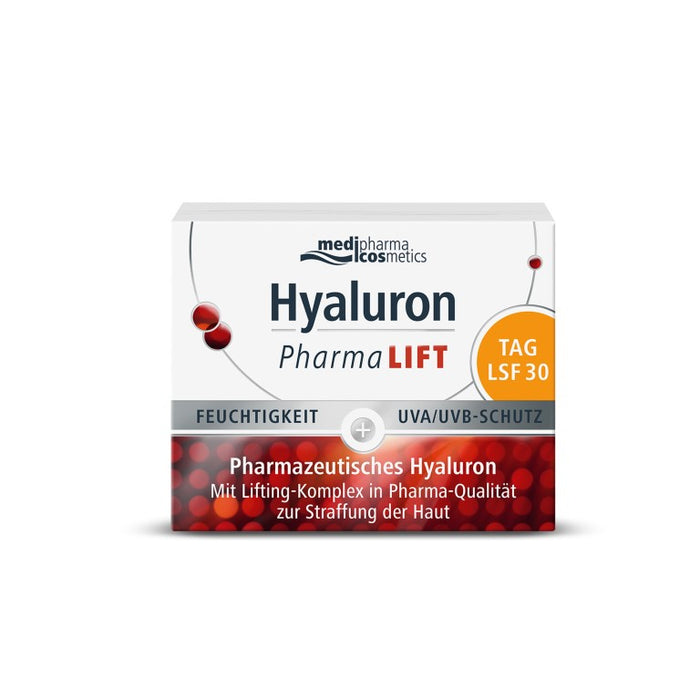 medipharma cosmetics Hyaluron Pharma Lift Tag LSF 30 Creme, 50 ml Creme