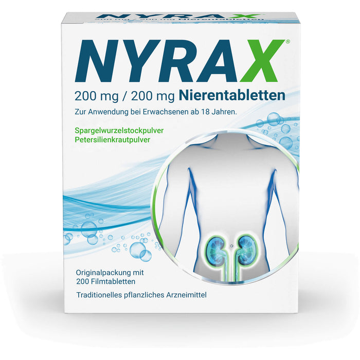 NYRAX Nierentabletten, 200 St. Tabletten