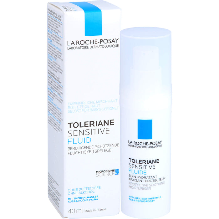 La Roche-Posay Toleriane sensitive Fluid, 40 ml Lösung