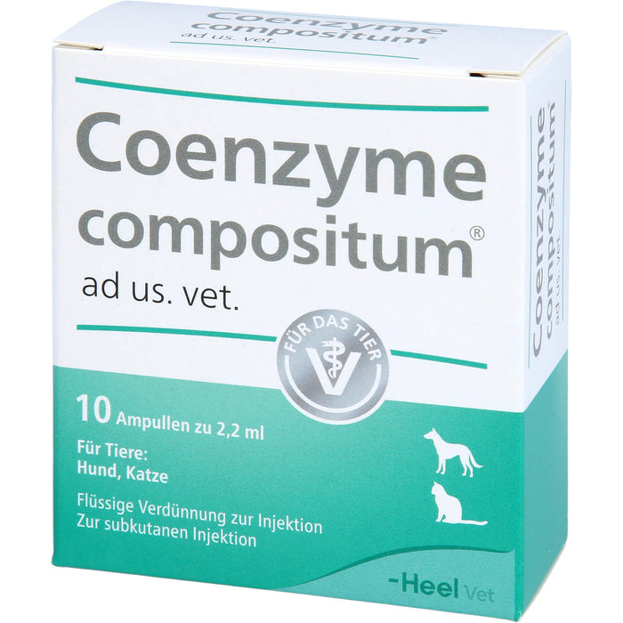 Coenzyme compositum ad us. vet. flüssige Verdünnung für Hund und Katze, 10 St. Ampullen