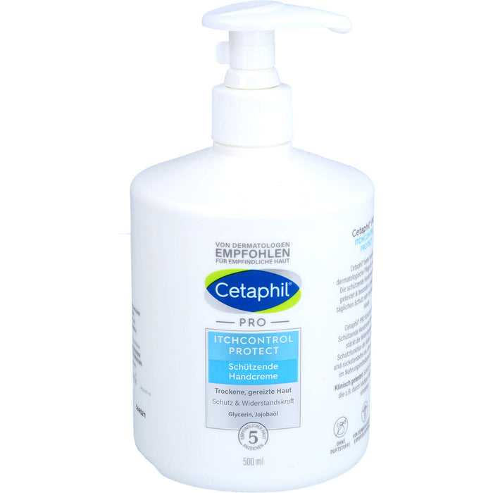 Cetaphil Pro Itch Control Protect Handcreme, 500 ml Creme