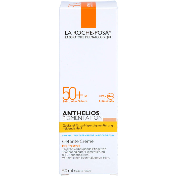 LA ROCHE-POSAY Anthelios Pigmentation lsf 50+ Getönte Creme, 50 ml Creme