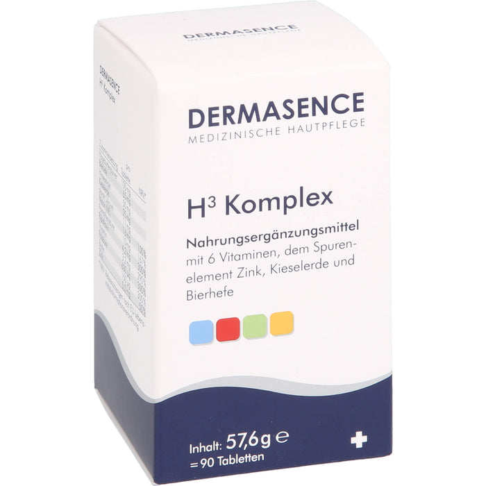 DERMASENCE H3 Komplex Kapseln, 90 St. Tabletten