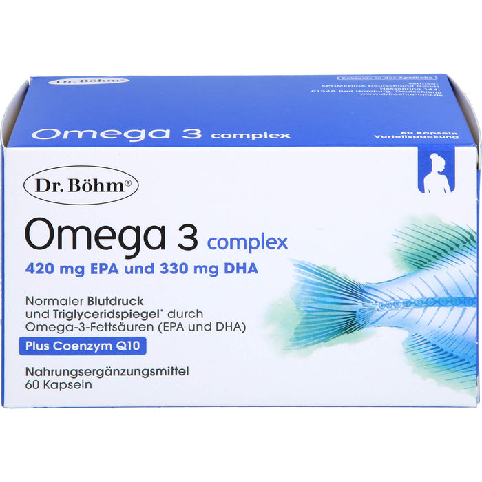 Dr Böhm Omega 3 complex Kapseln, 60 St. Kapseln