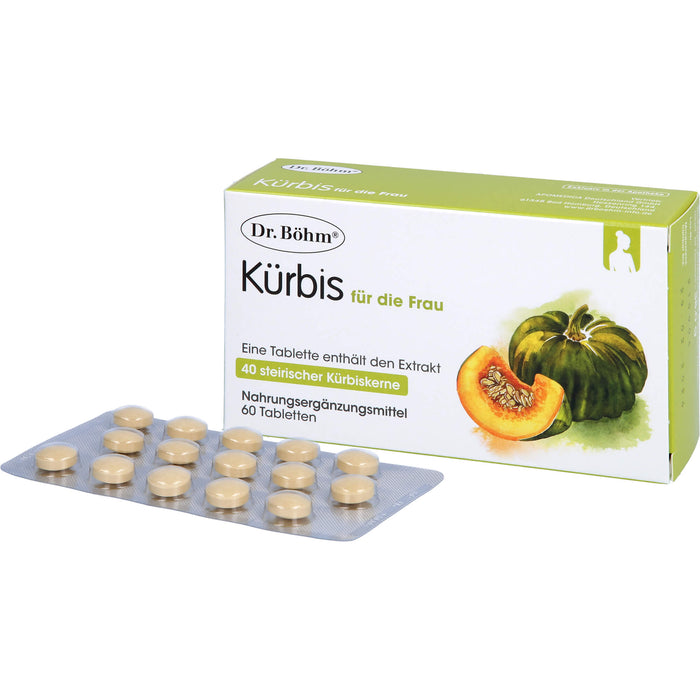 Dr Böhm Kürbis für die Frau Tabletten, 60 St. Tabletten