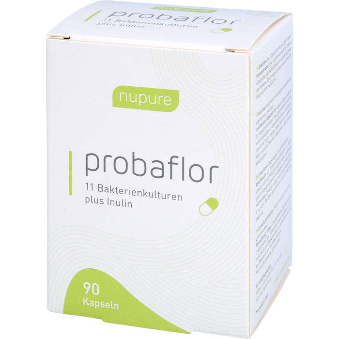 nupure probaflor - Probiotika zur Darmsanierung, 90 St. Kapseln