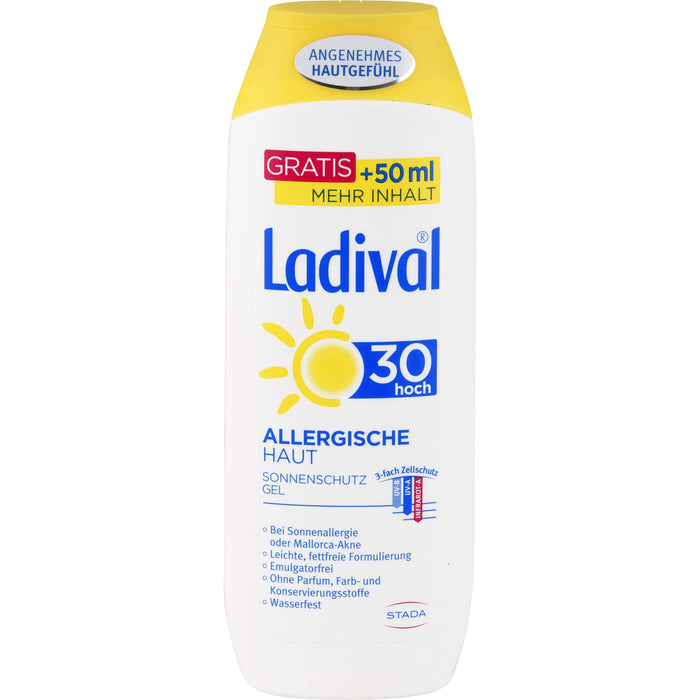 Ladival Allergische Haut LSF 30 Sonnenschutz-Gel, 250 ml Gel