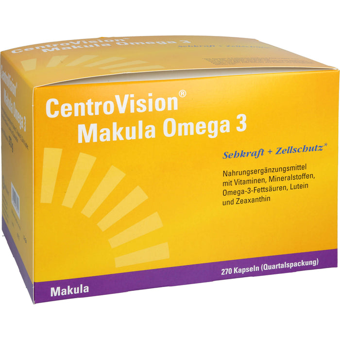 CentroVision Makula Omega 3, 270 St KAP