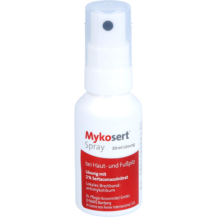 Mykosert  Spray bei Haut- und Fußpilz, 60 ml Lösung