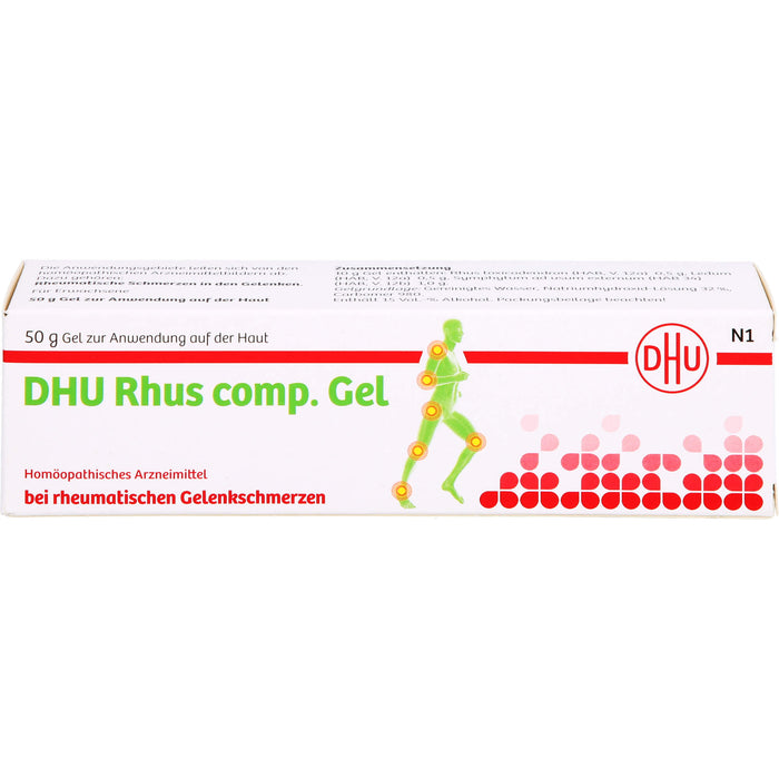DHU Rhus comp. Gel bei rheumatischen Gelenkschmerzen, 50 g Gel