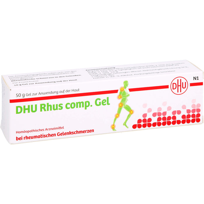 DHU Rhus comp. Gel bei rheumatischen Gelenkschmerzen, 50 g Gel