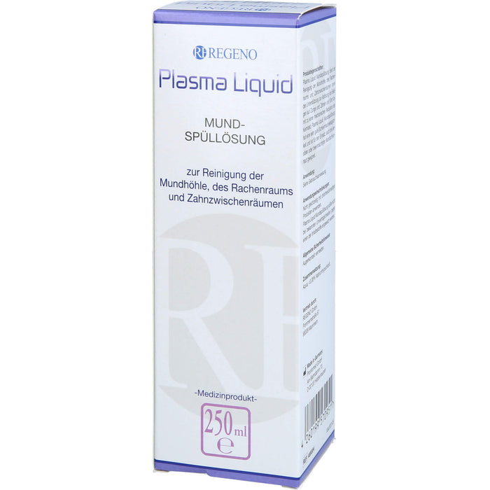REGENO Plasma Liquid Mundspüllösung, 250 ml Lösung