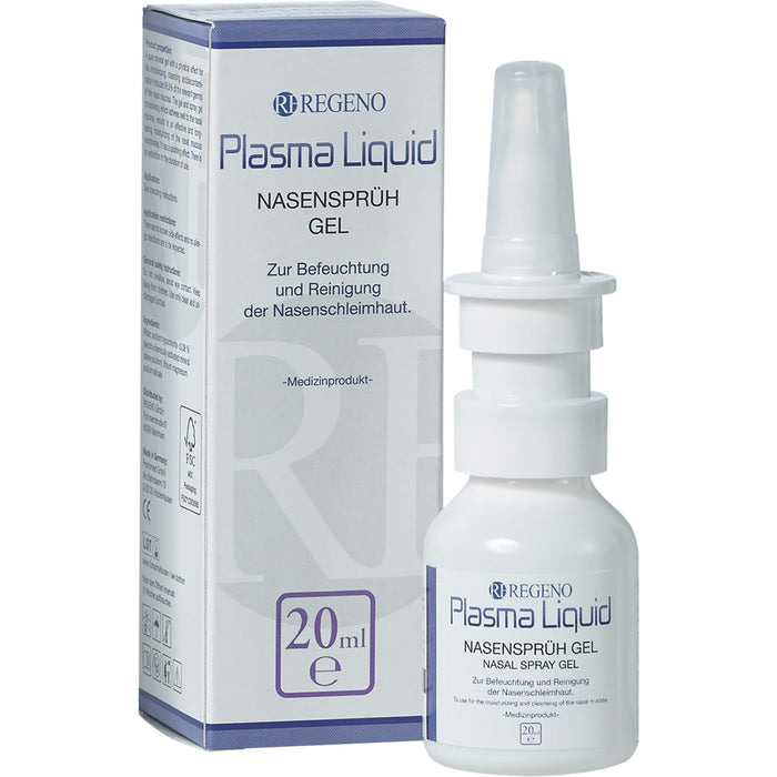REGENO Plasma Liquid Nasensprühgel, 20 ml Lösung