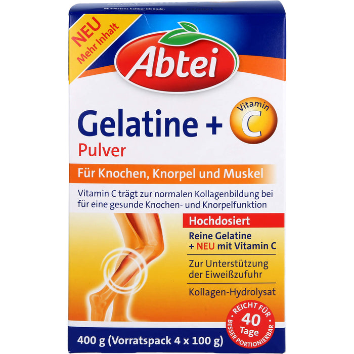 ABTEI Gelatine Plus Vitamin C, 400 g PUL