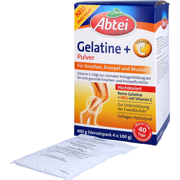 ABTEI Gelatine Plus Vitamin C, 400 g PUL