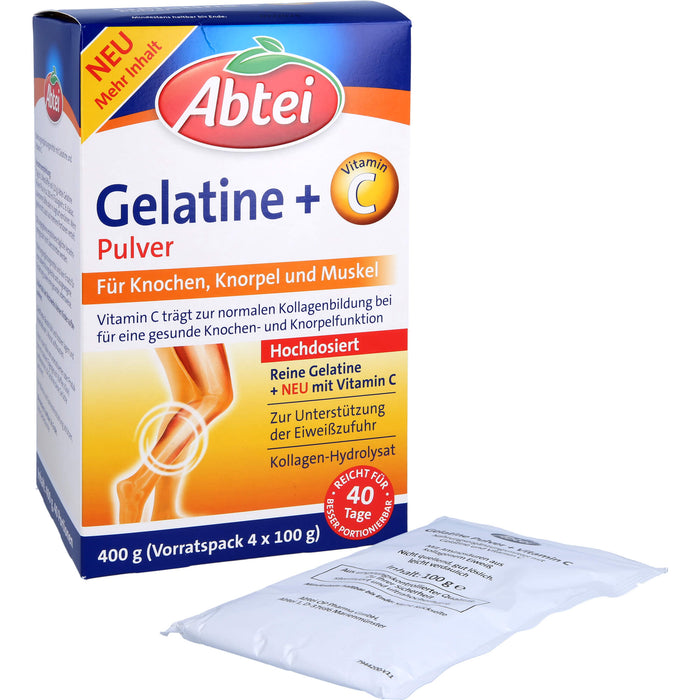 ABTEI Gelatine Plus Vitamin C, 400 g PUL