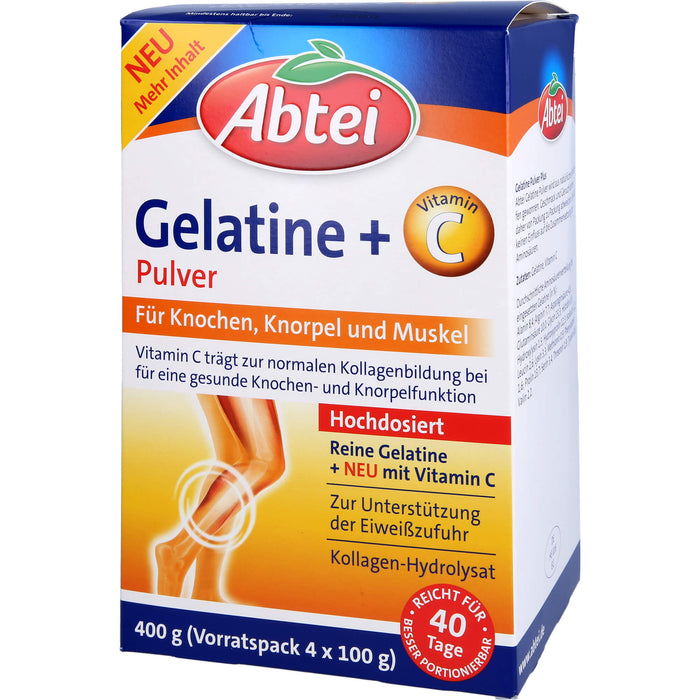 ABTEI Gelatine Plus Vitamin C, 400 g PUL