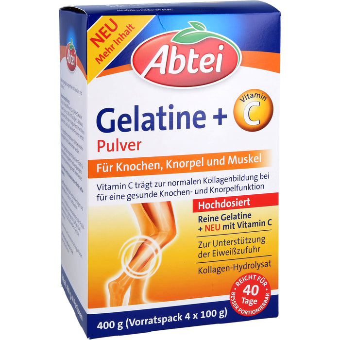 ABTEI Gelatine Plus Vitamin C, 400 g PUL