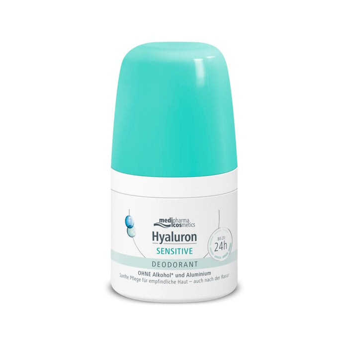 medipharma cosmetics Hyaluron Sensitive Deodorant Roll-On, 50 ml Lösung