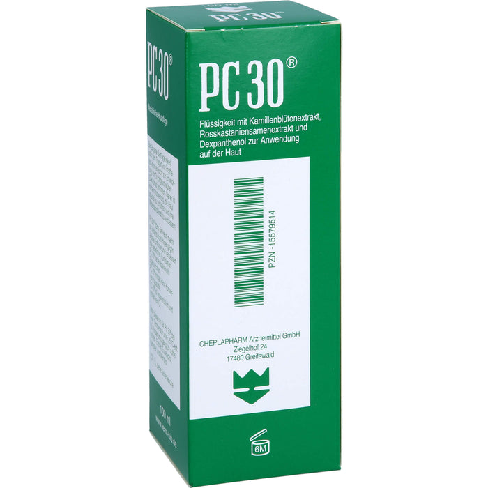 PC 30 Flüssigkeit für trockene und stark beanspruchte Haut, 100 ml Lösung