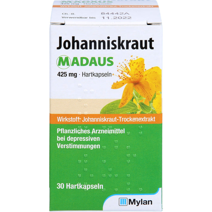 Johanniskraut MADAUS 425 mg Hartkapseln, 30 St. Kapseln