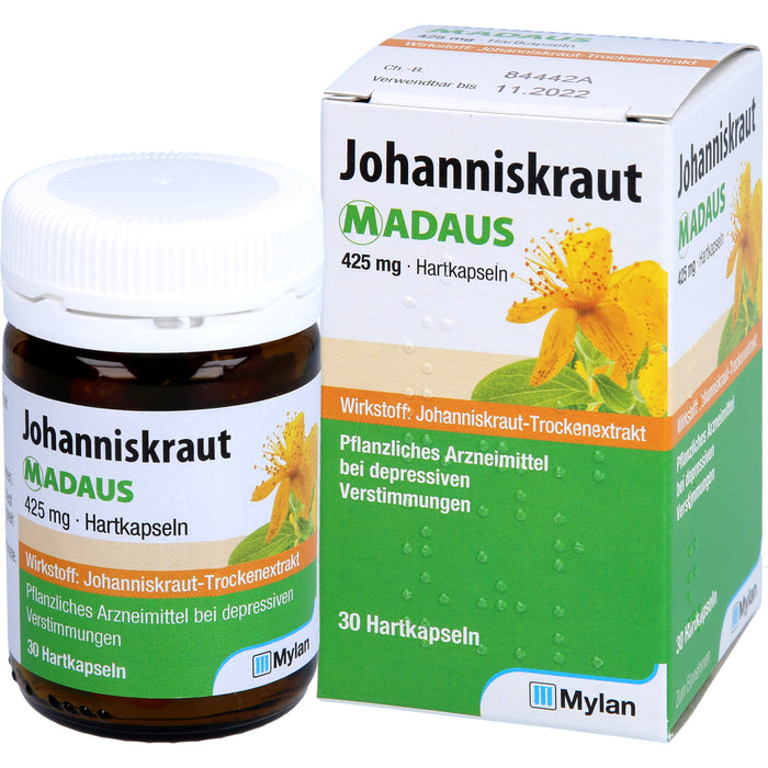 Johanniskraut MADAUS 425 mg Hartkapseln, 30 St. Kapseln