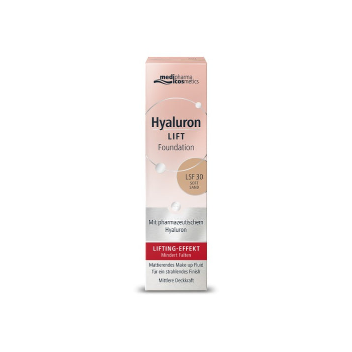 Hyaluron Lift Foundation Soft Sand, 30 ml