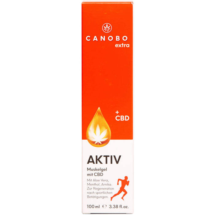 CANOBO extra AKTIV mit CBD Muskelgel, 100 ml Gel