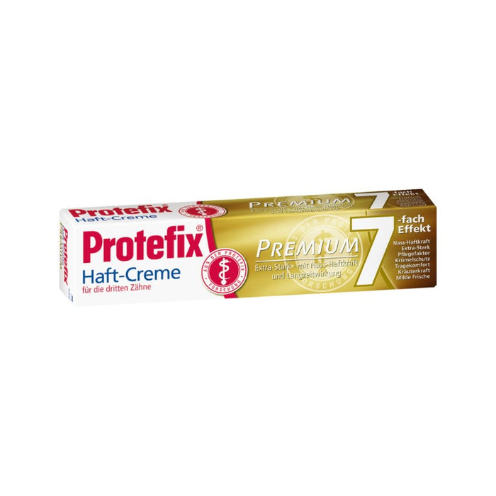 Protefix Haft-Creme premium für Voll-und Teilprothesen, 47 g Creme