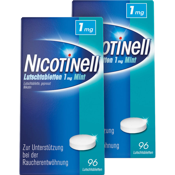 Nicotinell Lu Ta 1mg Mint, 2X96 St LUT