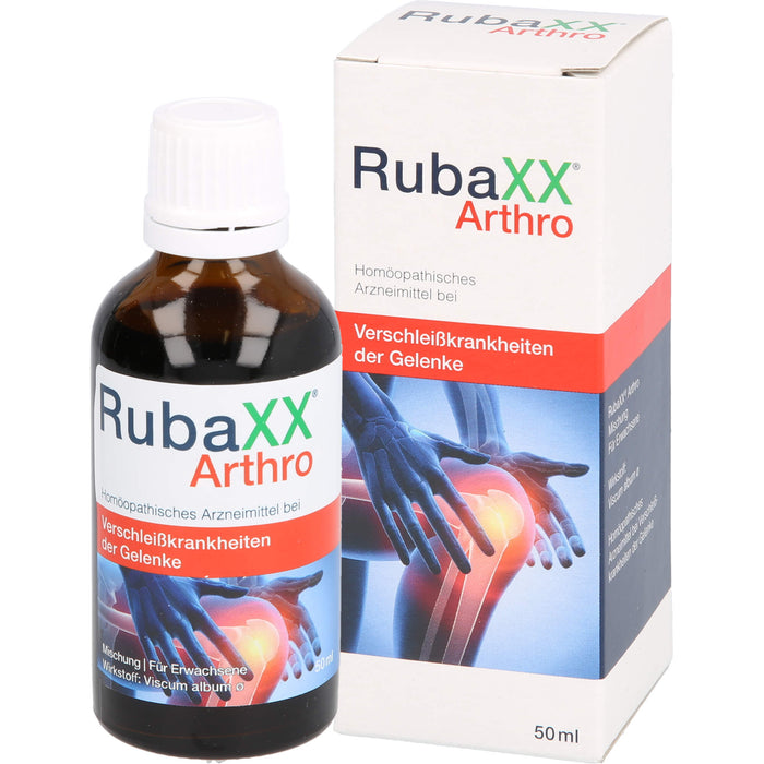 RubaXX Arthro Mischung bei Verschleißkrankheiten der Gelenke, 50 ml Lösung