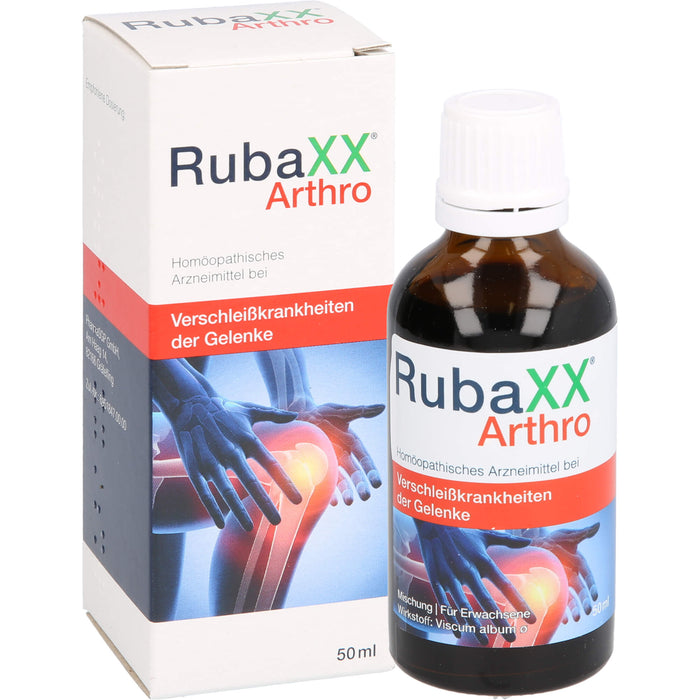 RubaXX Arthro Mischung bei Verschleißkrankheiten der Gelenke, 50 ml Lösung