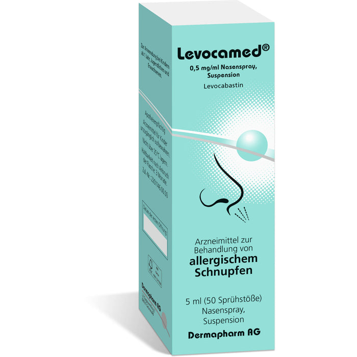 Levocamed 0.5mg/ml Nasensp, 5 ml NAS