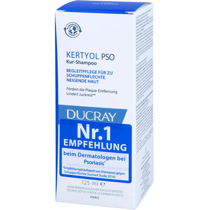 DUCRAY Kertyol P.S.O. ausgleichendes Kur-Shampoo, 125 ml Shampoo