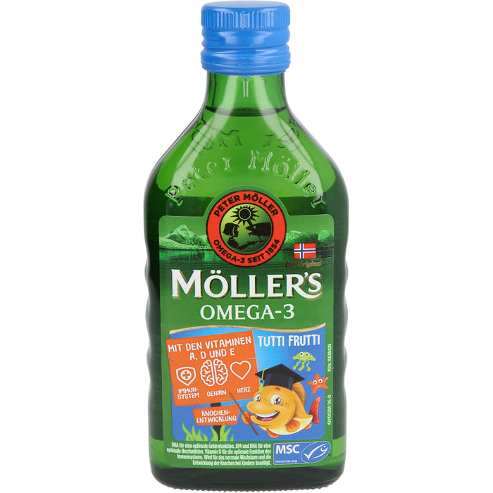 Möller's Omega-3 Kids Fruchtgeschmack, 250 ml OEL